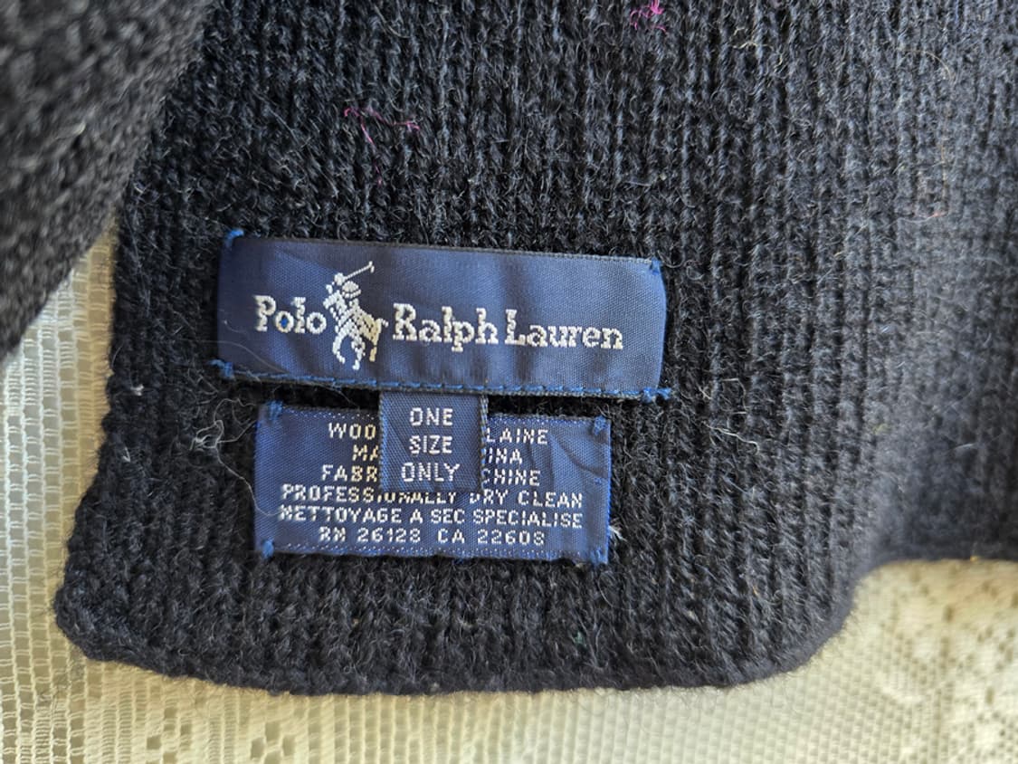 폴로 랄프로렌 성조기 울 머플러 상품이미지4