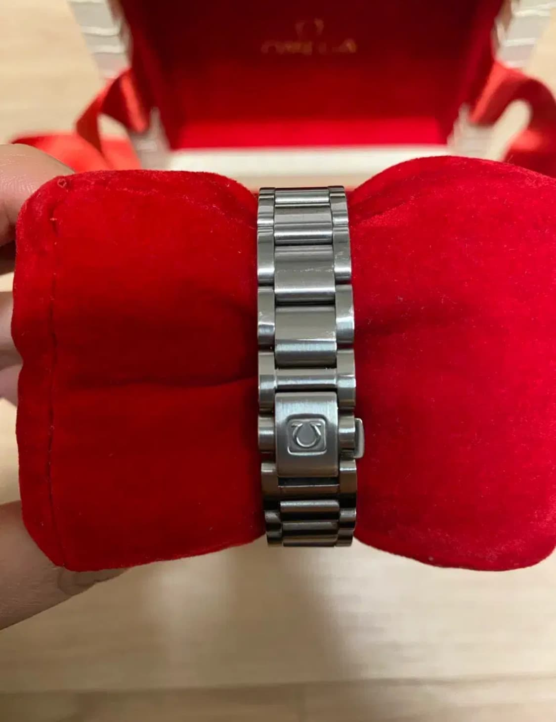 오메가 씨마스터 아쿠아테라 청판 여성용 29mm 상품이미지3