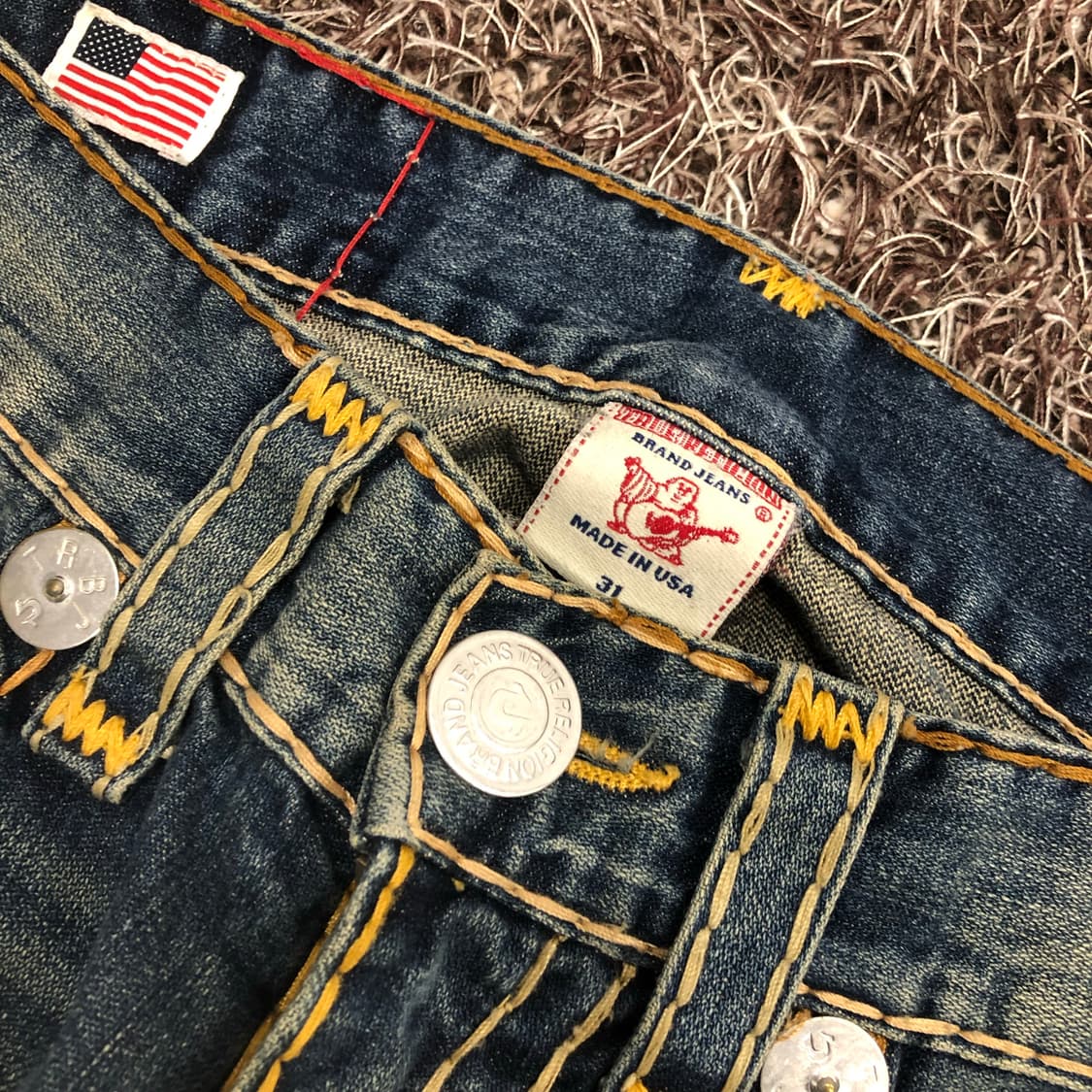 트루릴리전 Joey Super T 조이 슈퍼 티 부츠컷 데님 팬츠 상품이미지7