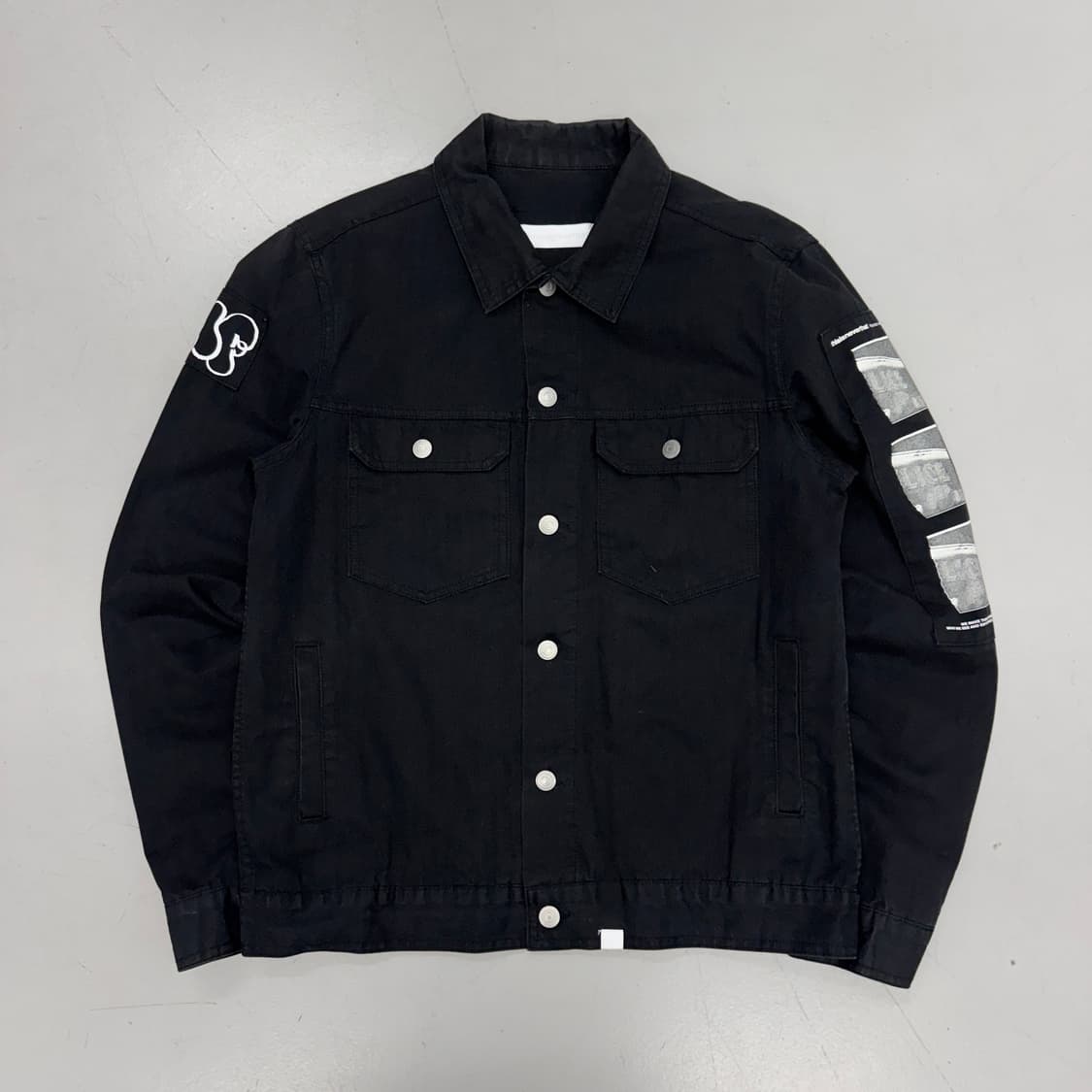 디스이즈네버댓 흑청 데님 트러커 자켓 상품이미지2