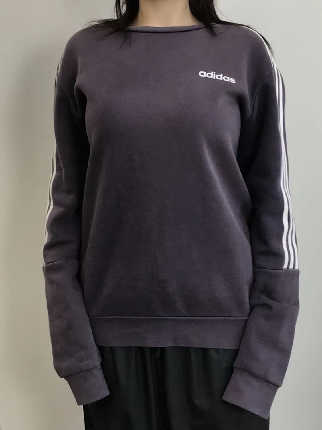 Adidas Washed 3 Stripe Crewneck 상품이미지2