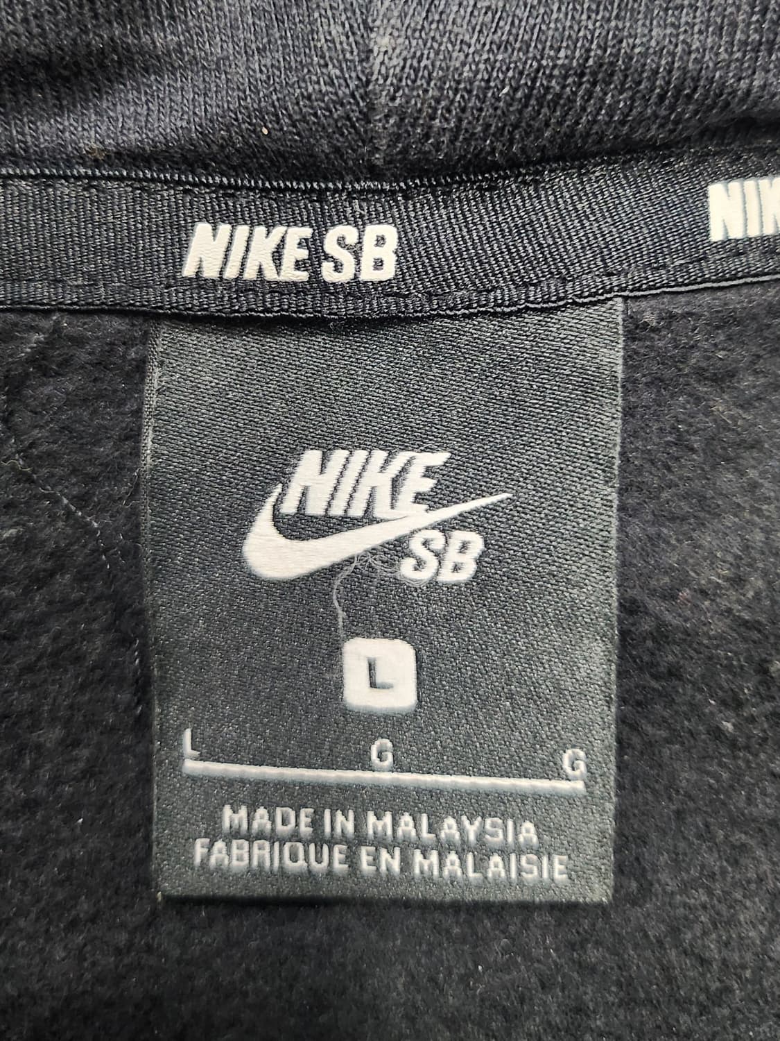 나이키 SB 하프집업 후드 블랙 L 상품이미지4