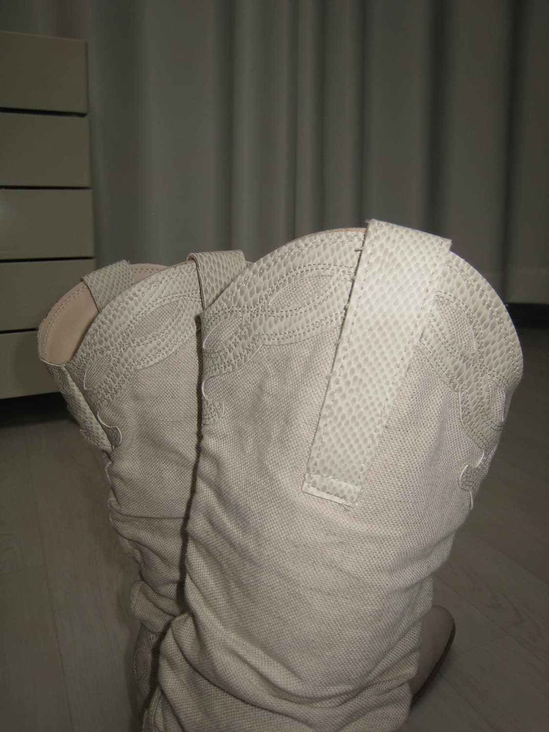 화이트 웨스턴 부츠 235 상품이미지4