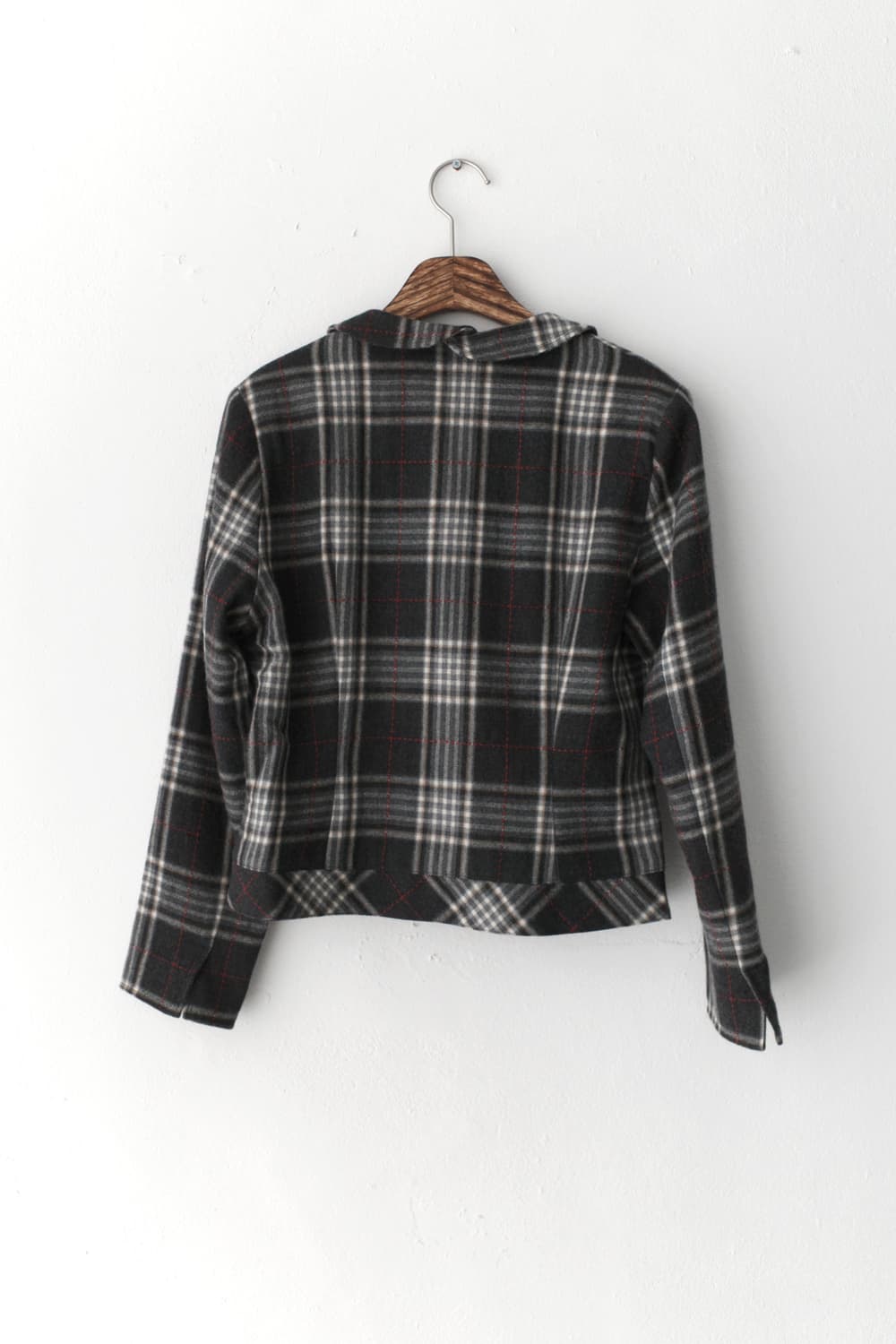 frill check jacket  상품이미지2