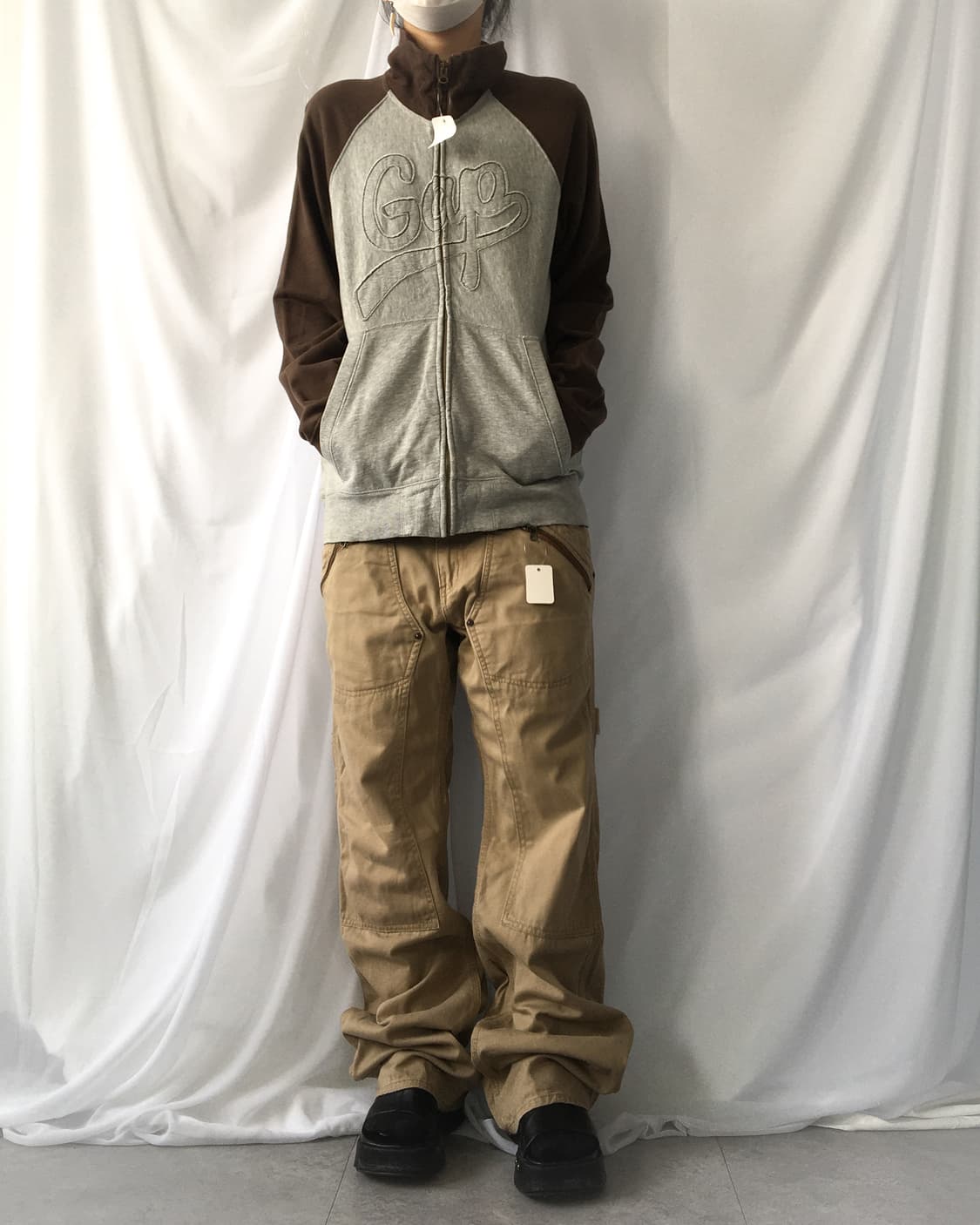 Beige carpenter pants 상품이미지7