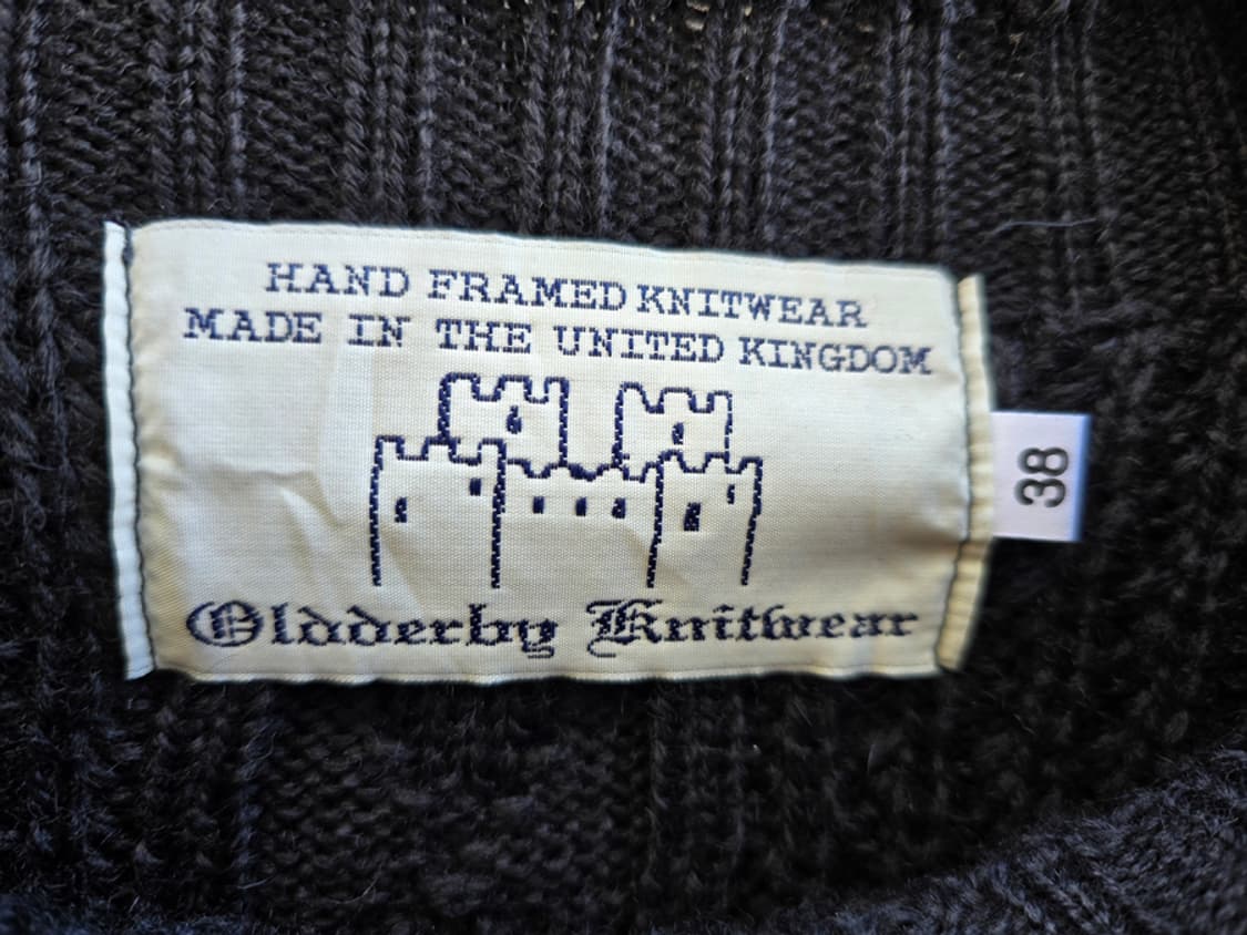 영국산 올드더비 빈티지 피셔맨 니트 상품이미지4