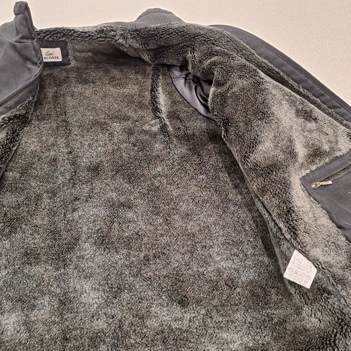 라코스테  보아털기모자켓105 상품이미지5