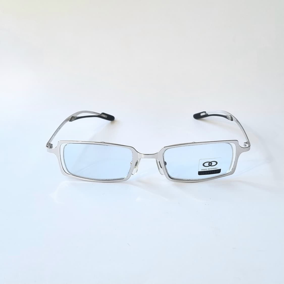 데드스탁 Y2K 무드 OGIS 실버 메탈 안경테  1431 상품이미지2