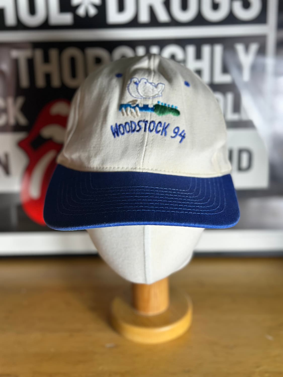 90s Woodstock 빈티지 우드스탁 모자 상품이미지2