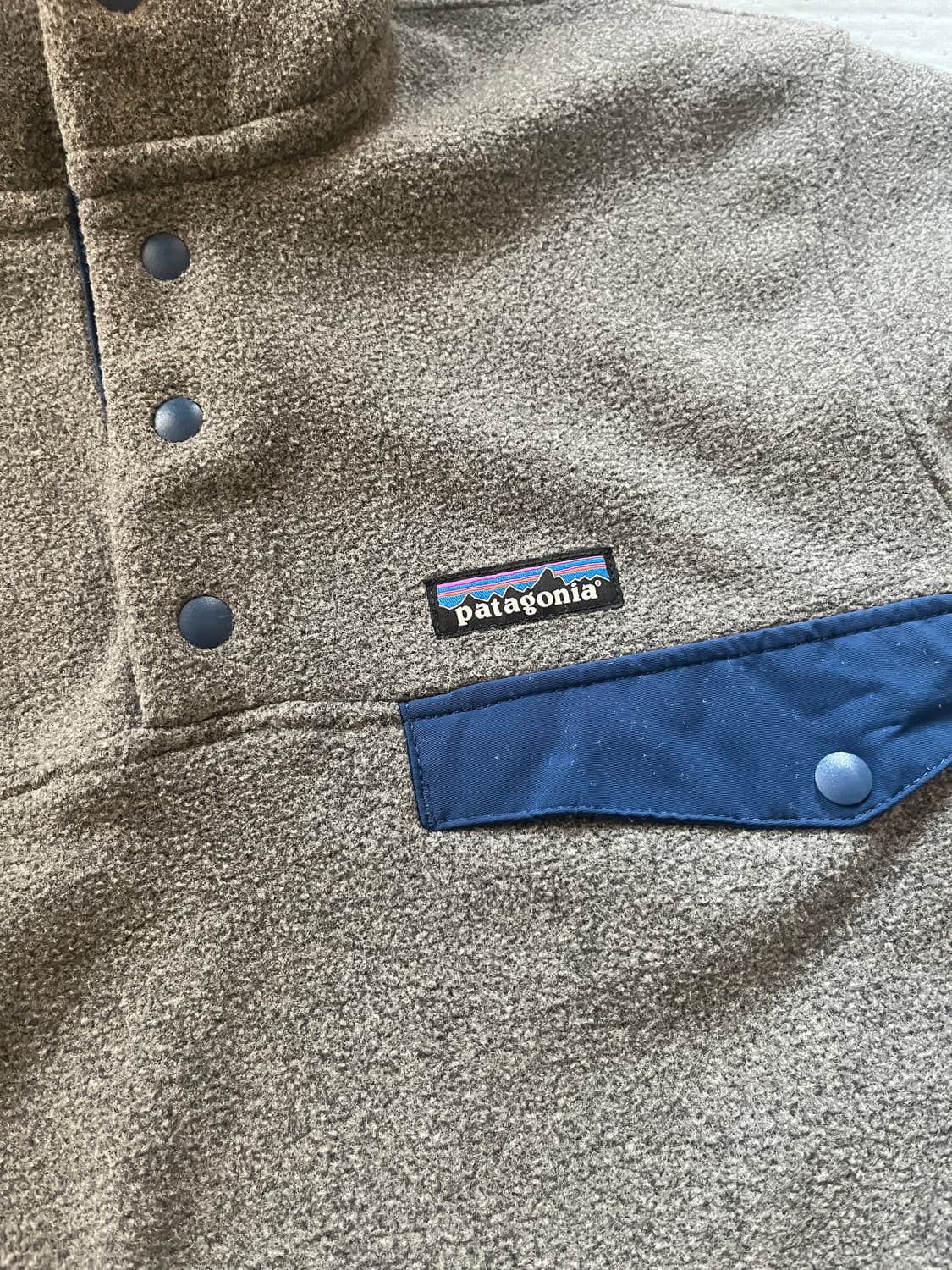파타고니아 신칠라 스냅-T 플리스 /니켈블루 │ 남성 XS │ 미착 상품이미지2