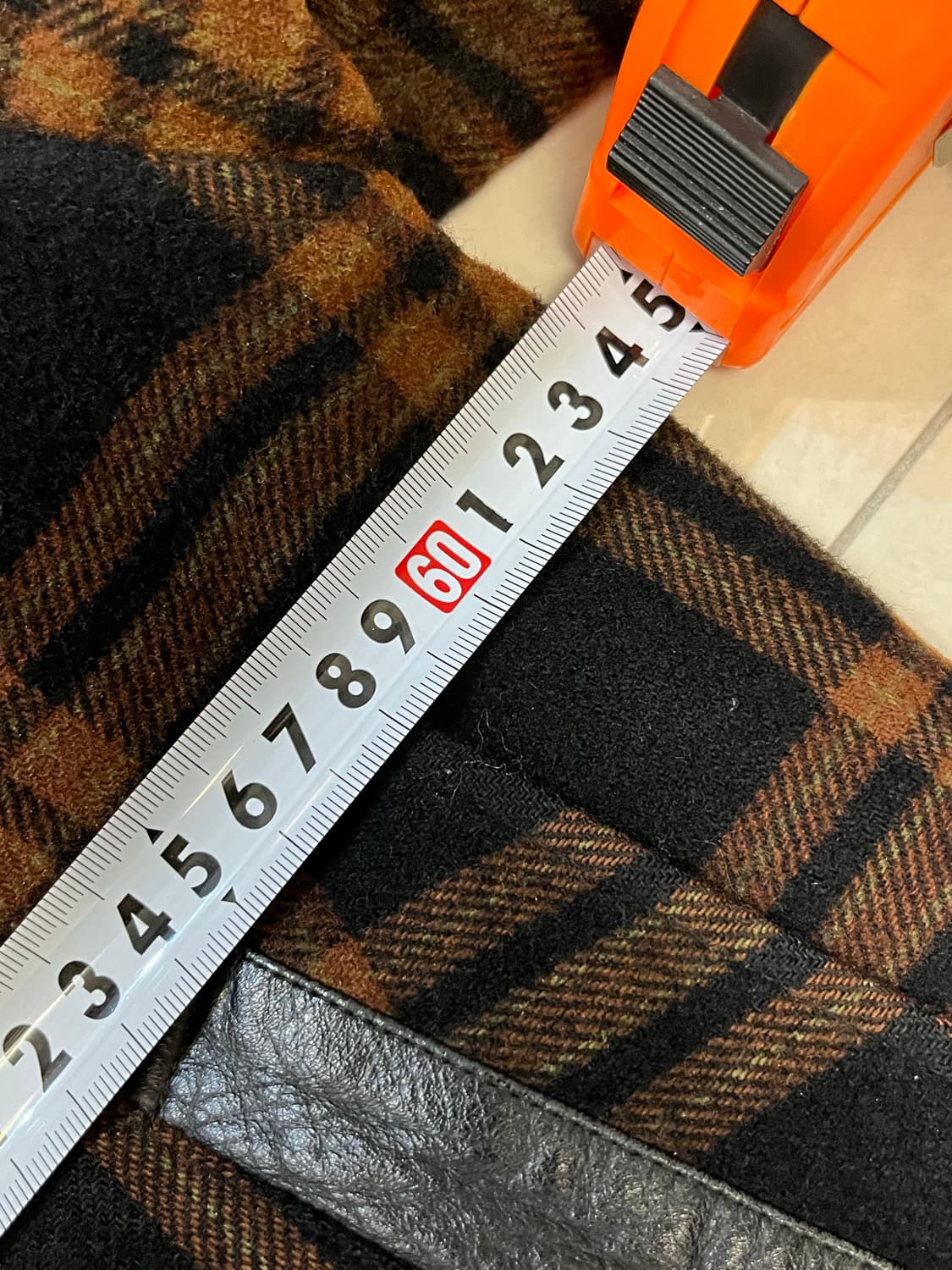 check leather jacket 상품이미지5