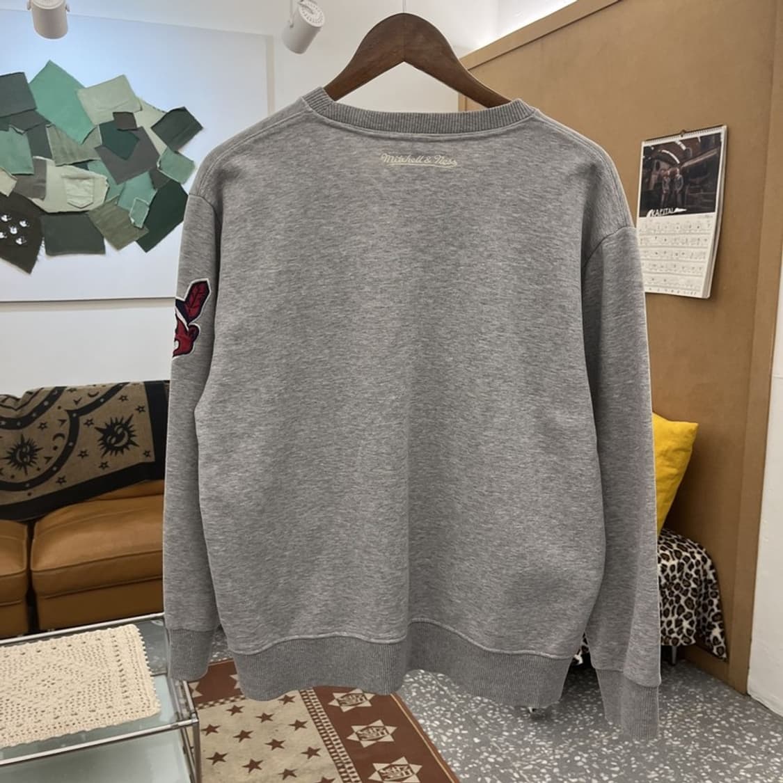 미첼엔네스 인디애나 올드스쿨 레트로 빈티지 맨투맨 M C10353 상품이미지4