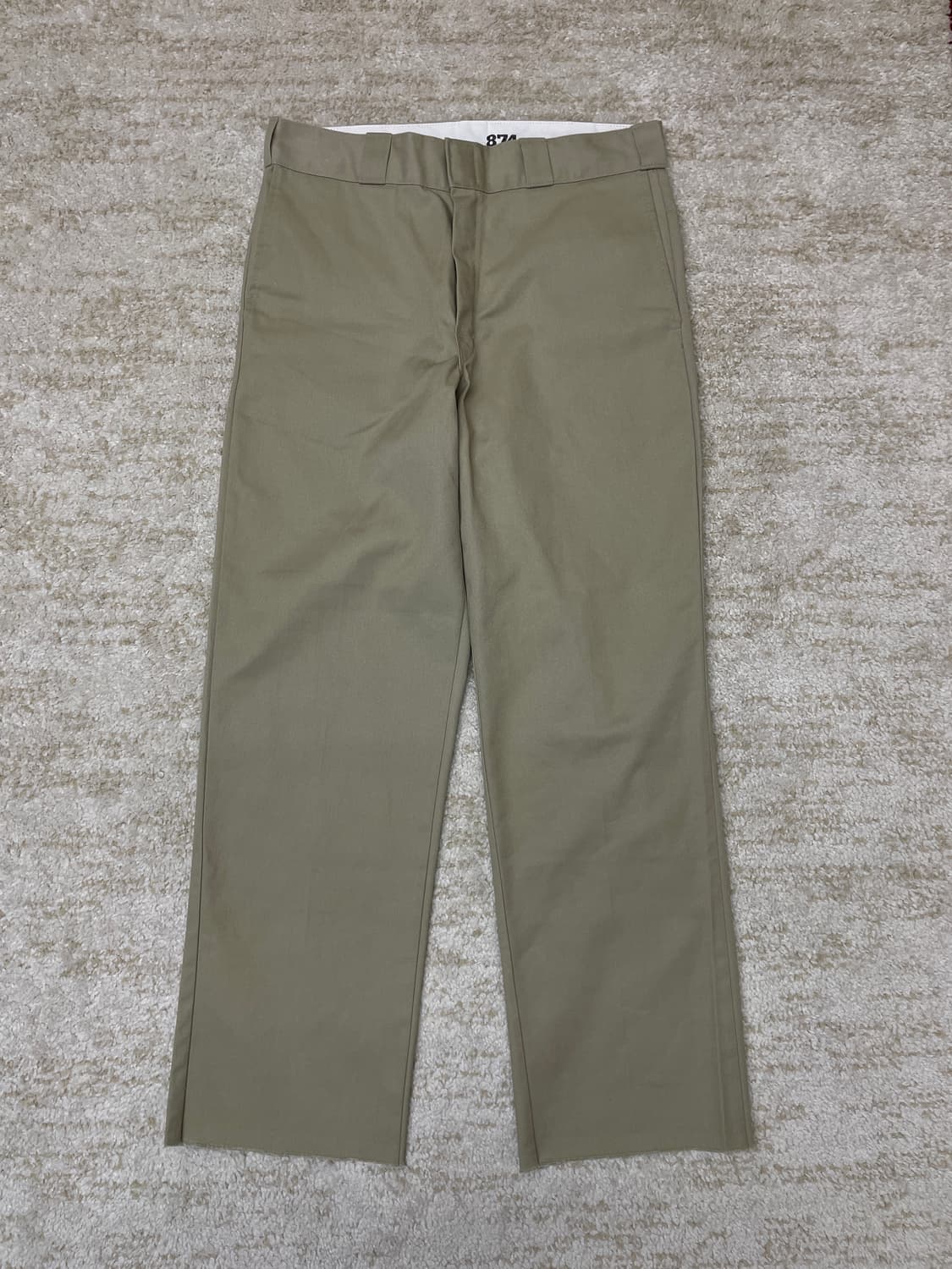 [34] 디키즈 874 카키 34x32 극미중고  상품이미지1