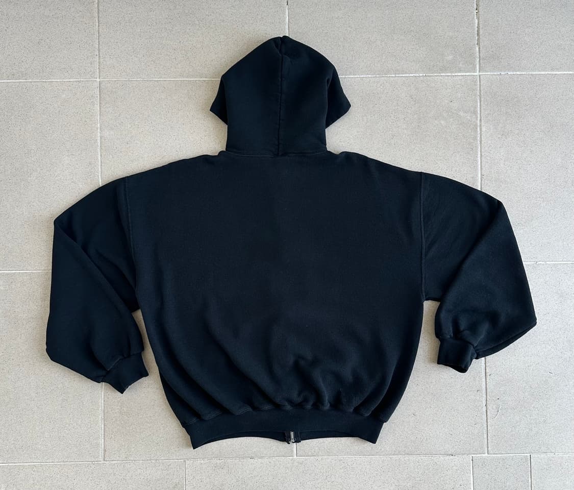 00s 빈티지 러셀 후드집업 블랙 L 상품이미지2