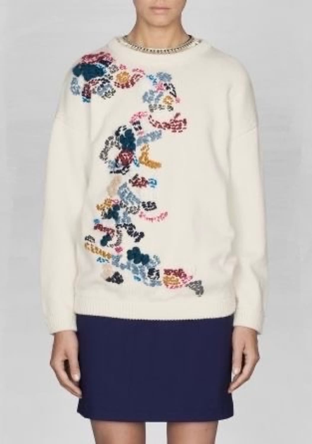 앤아더스토리즈 자수 울니트 상품이미지3