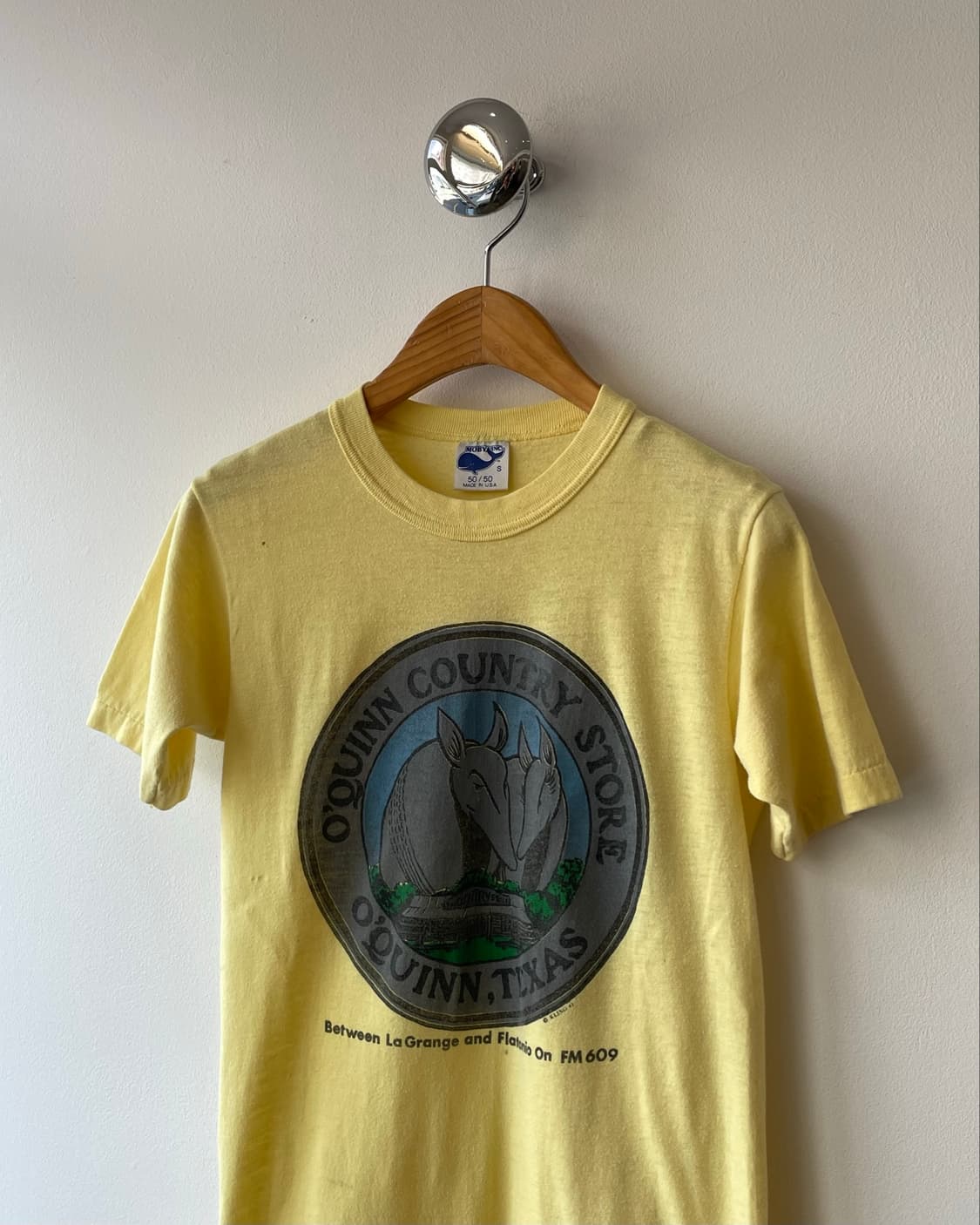 80s USA “Armadillo” store Promo T-shirt  상품이미지1