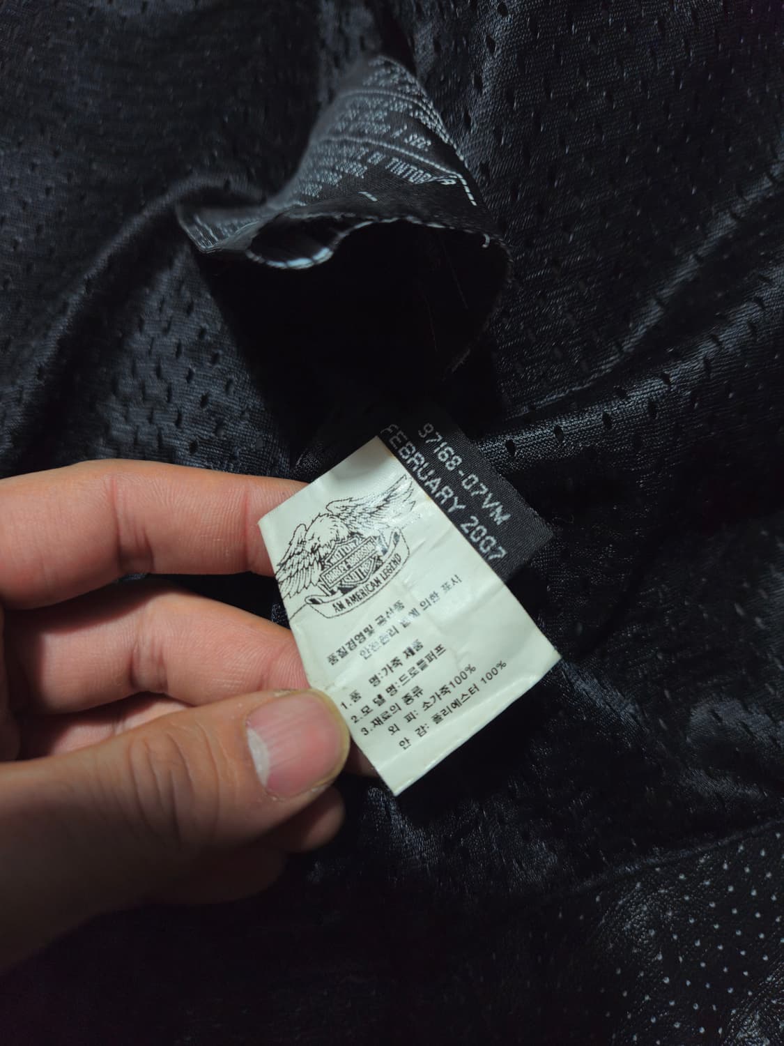 할리데이비슨 빈티지 레이싱 가죽자켓 레더자켓 모터사이클 S 상품이미지8