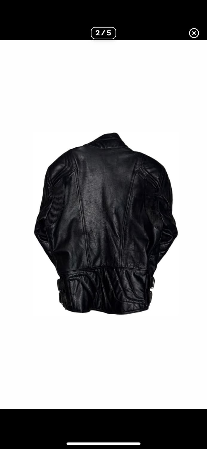 소가죽 바이커 자켓 상품이미지2