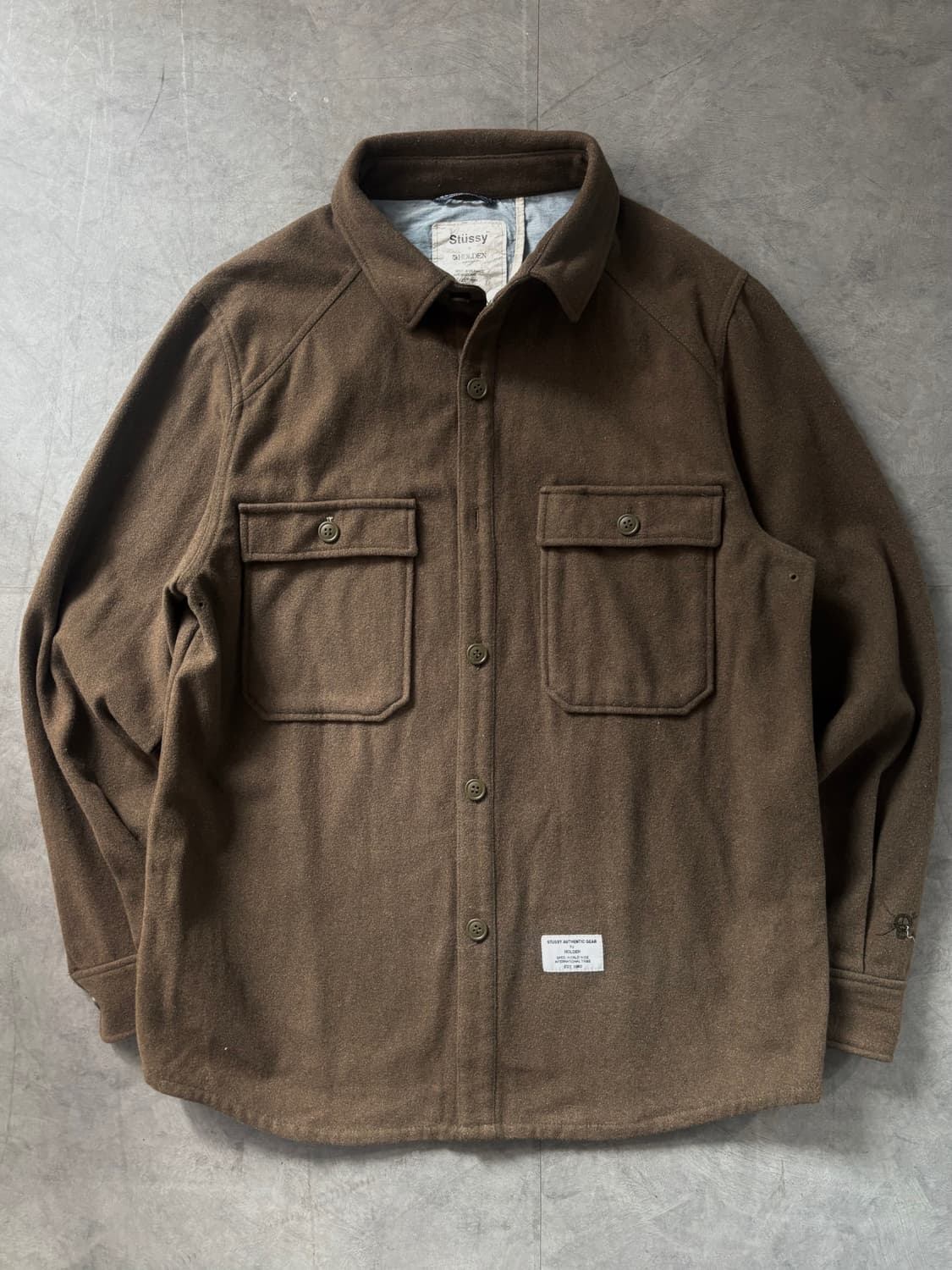 Stussy 스투시 x 홀덴 울 필드 셔츠 상품이미지2