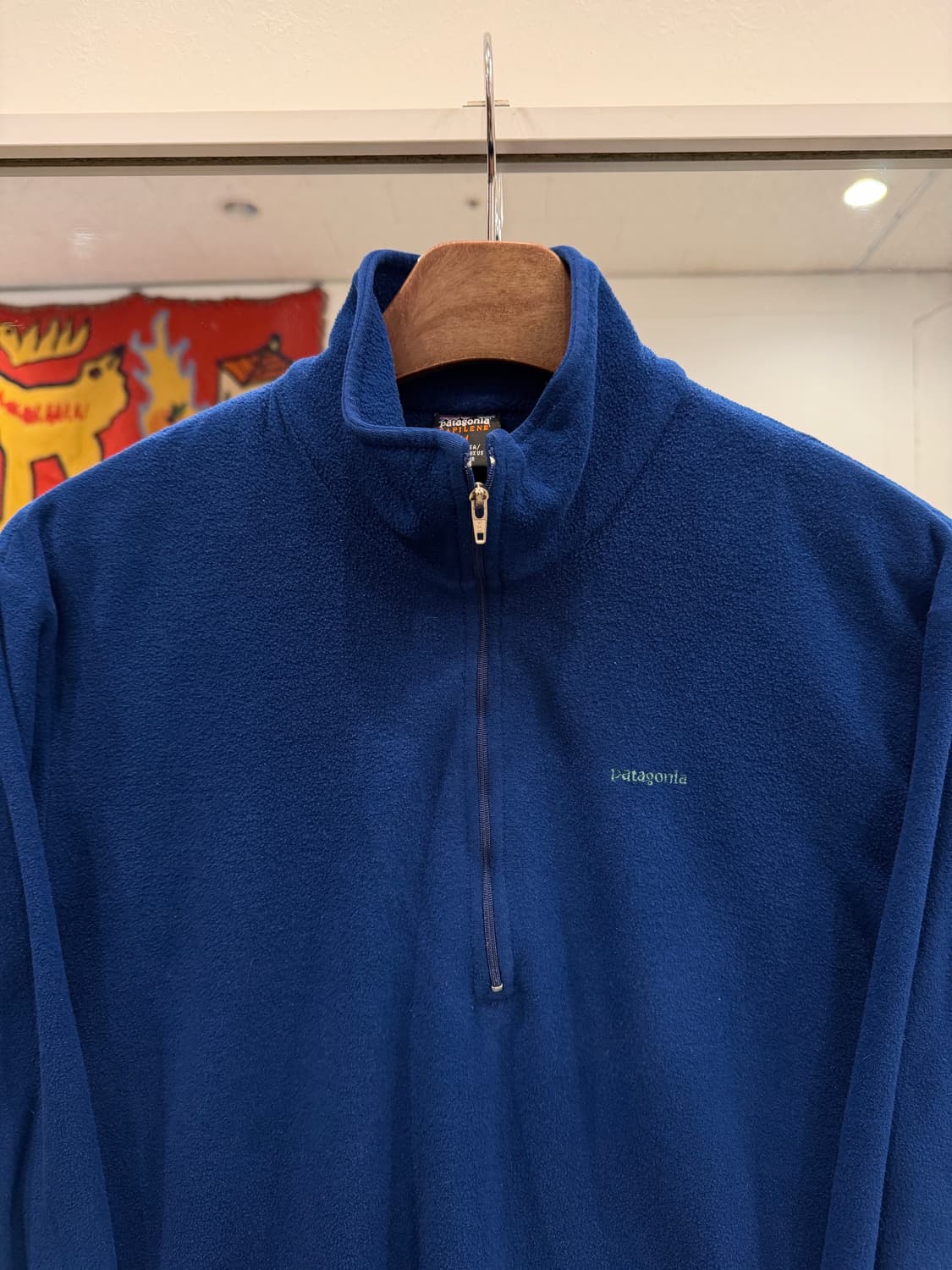90s Patagonia 파타고니아 Capilene 하프넥 플리스 USA 상품이미지2