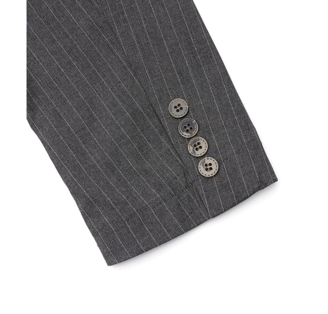 스컬프터 홀스빗 크롭 블레이저 그레이 핀 스트라이프 상품이미지4