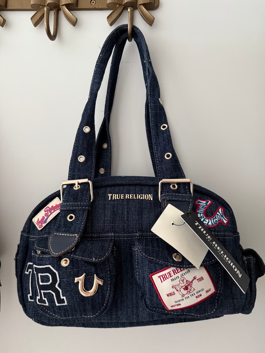 [수능기념할인] 트루릴리젼 청데님 숄더백 y2k 상품이미지1