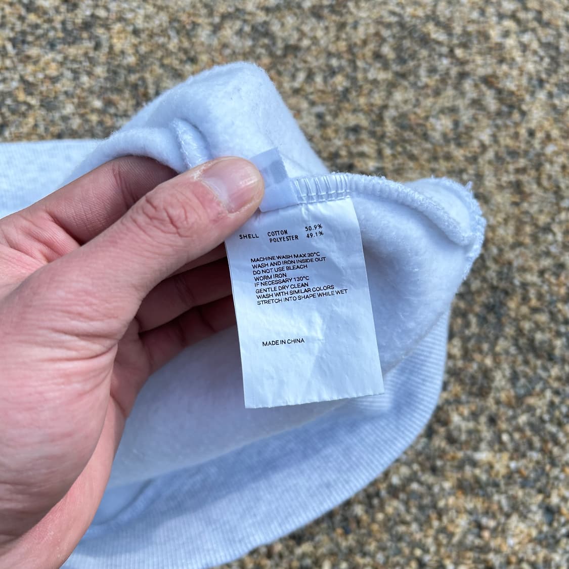 Gamma gallery 그레이 후드티 상품이미지6