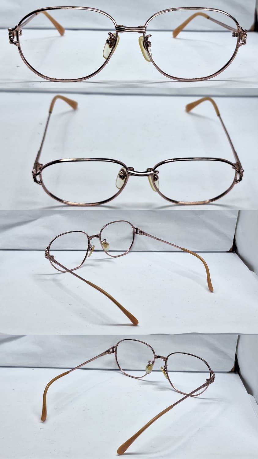 일본 사바에 하우스 브랜드/MIYAMAE 미야마에 로즈골드 여성용 안경테 상품이미지8