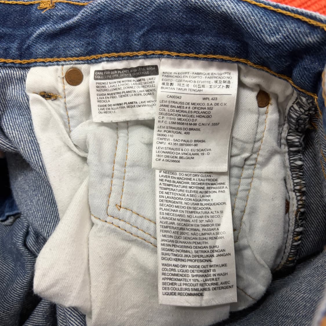 리바이스 501 스트레이트 데님 (32) 상품이미지6