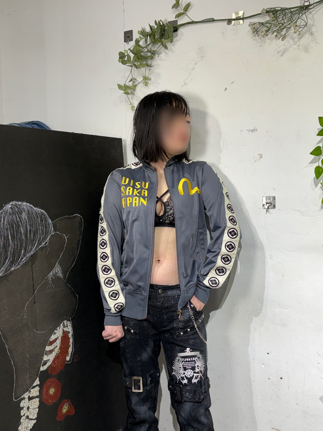 에비수 빅로고 다이콕 사이드라인 져지 트랙탑 34 상품이미지3