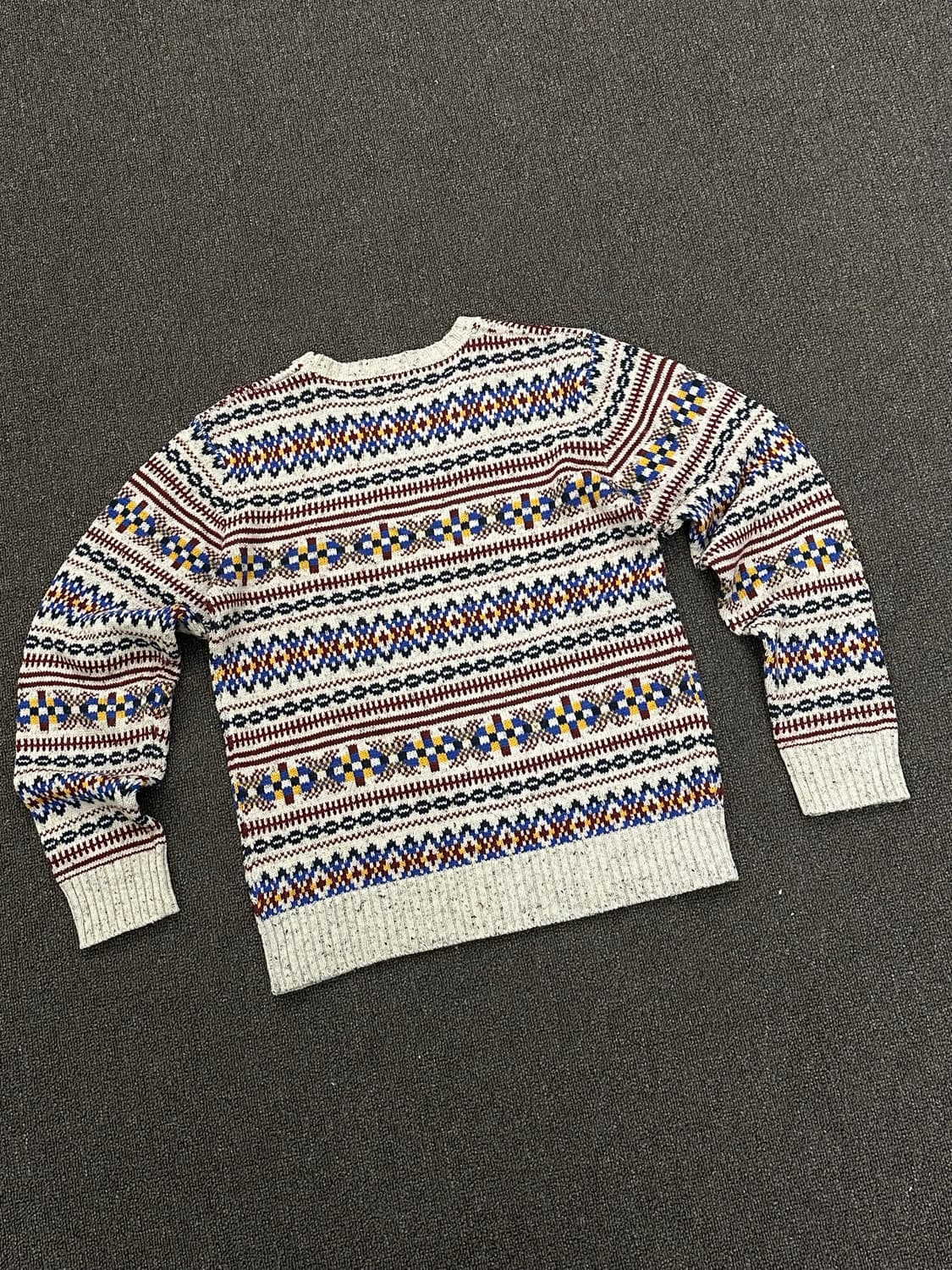 M)HERE’S 빈티지 노르딕 패턴 스웨터 상품이미지2