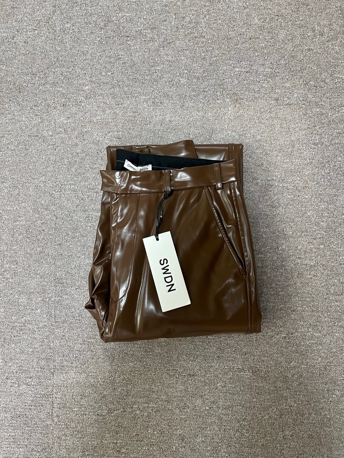 CMMN SWDN PVC 카고팬츠 상품이미지6