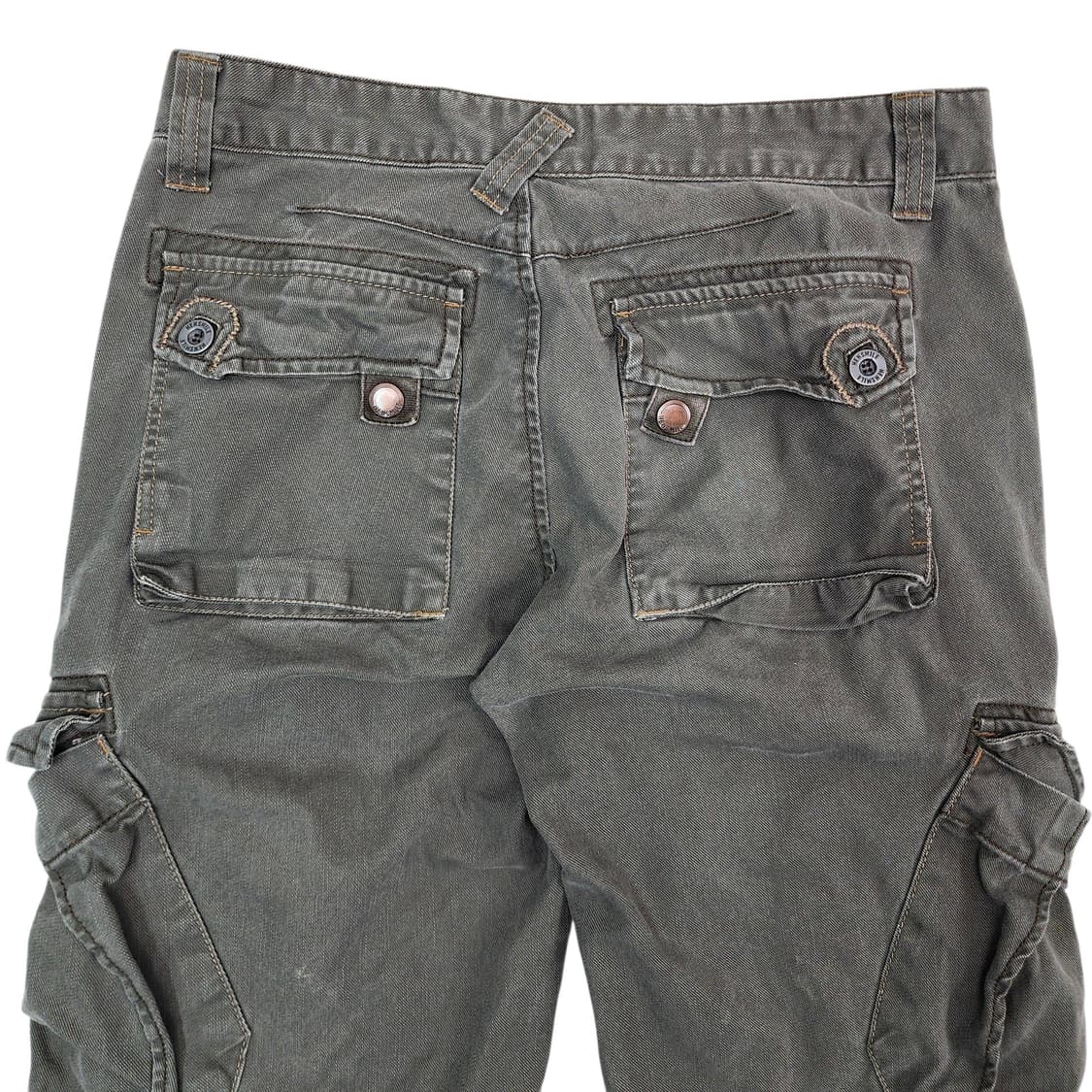 32 HENSMILE 빈티지 워시드 카고 팬츠 상품이미지3