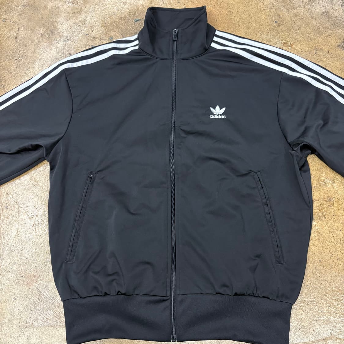 [정품/M] 아디다스 파이어버드 트랙탑 져지 블랙 b17 상품이미지3