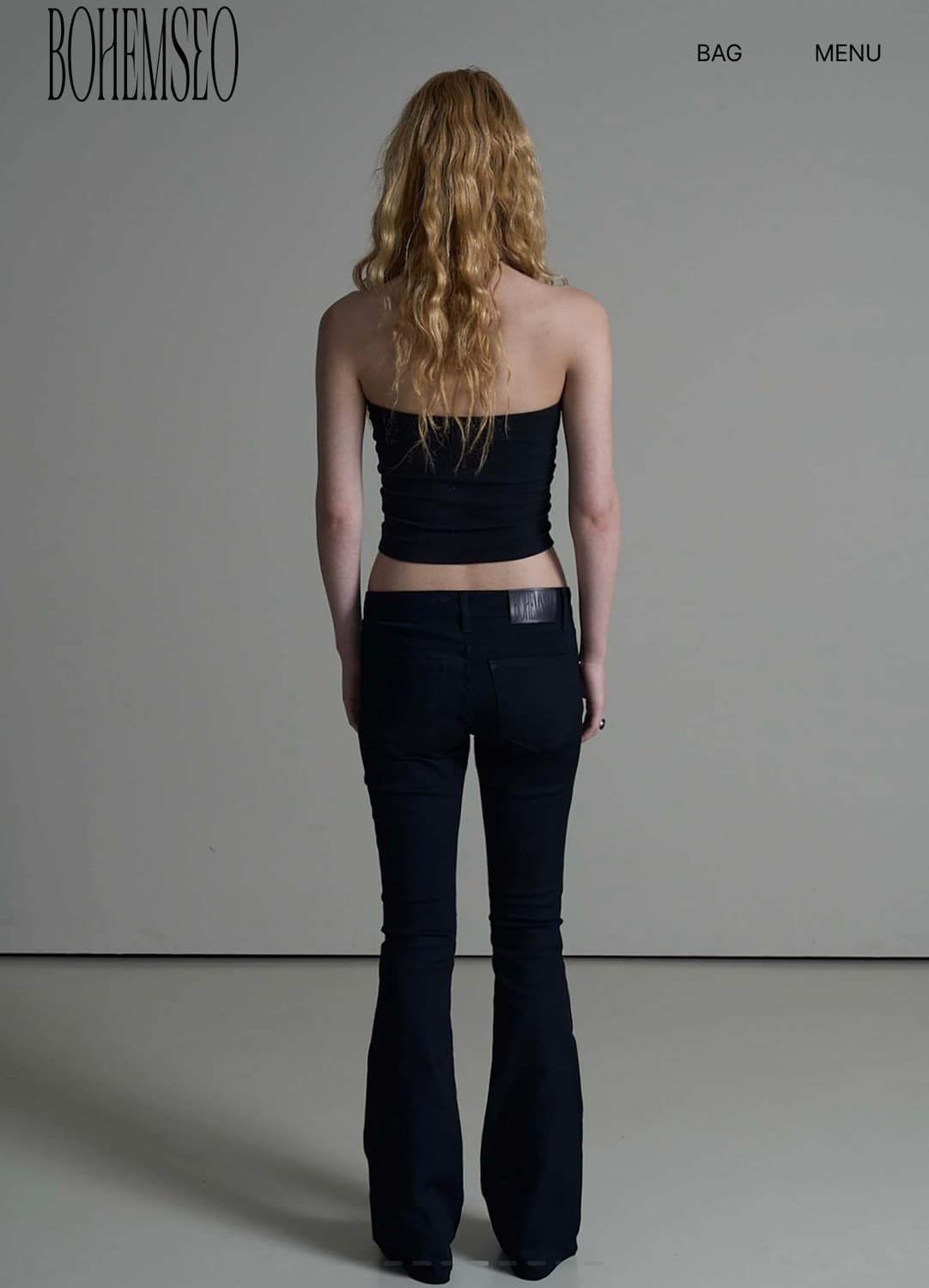 보헤미안서울 베이직 튜브탑 블랙 상품이미지5