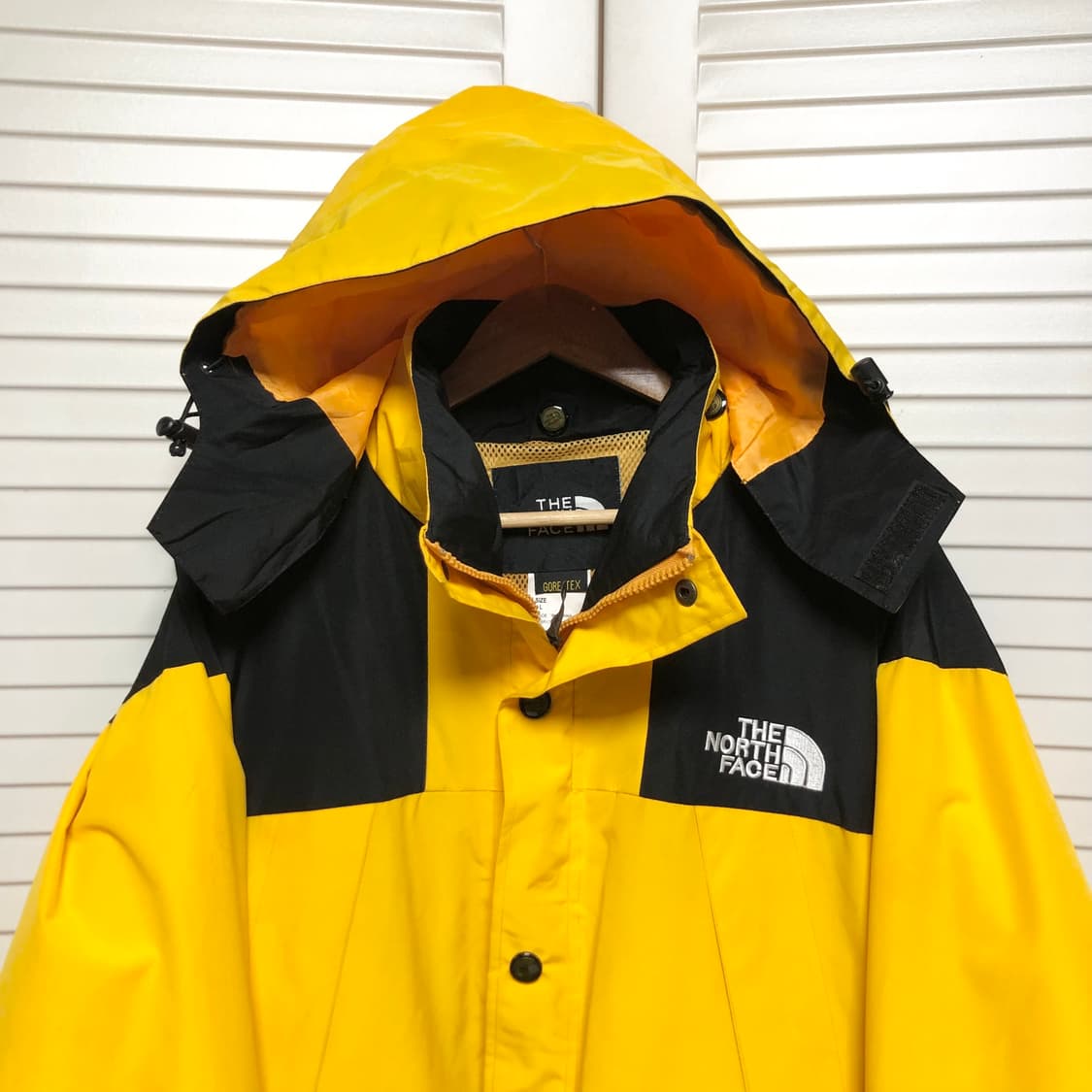 노스페이스 고어텍스 자켓 옐로우 희귀 바람막이 상품이미지2