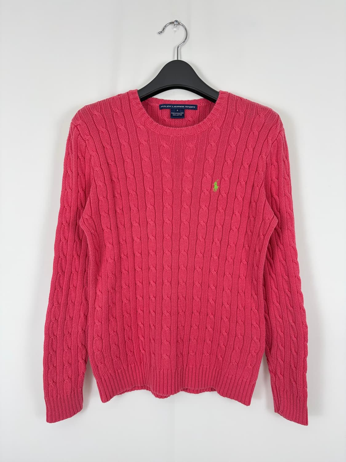 a168) 폴로랄프로렌 스포츠 포니 케이블 니트 상품이미지1