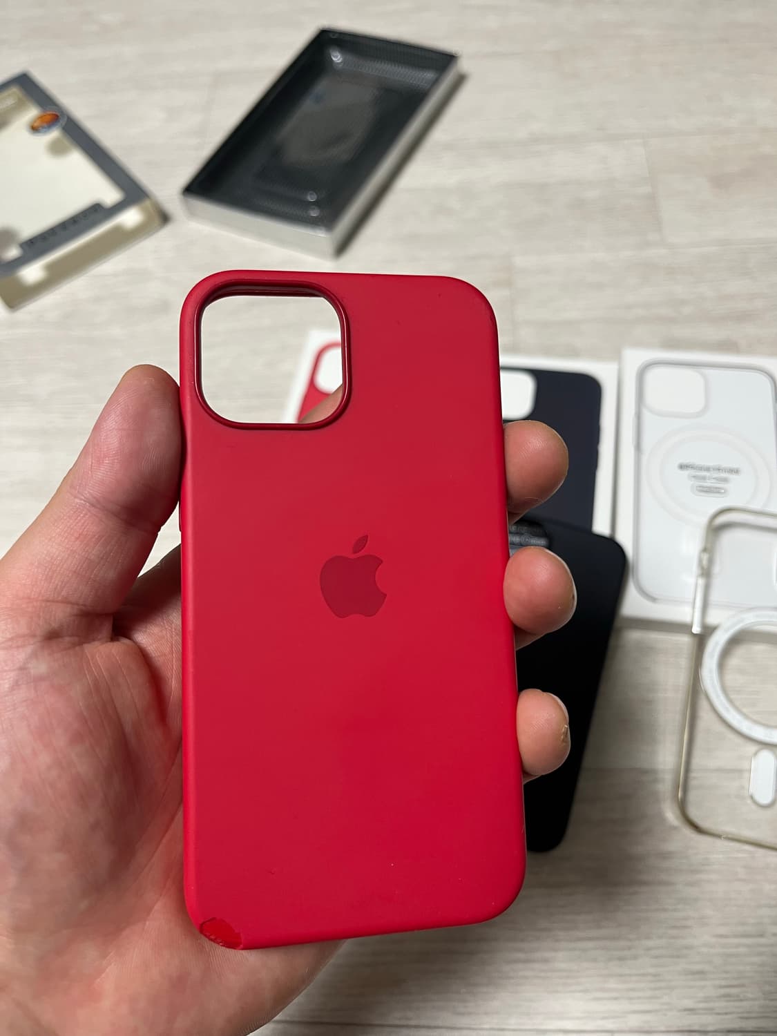아이폰13미니 정품 실리콘케이스 일괄판매 상품이미지4