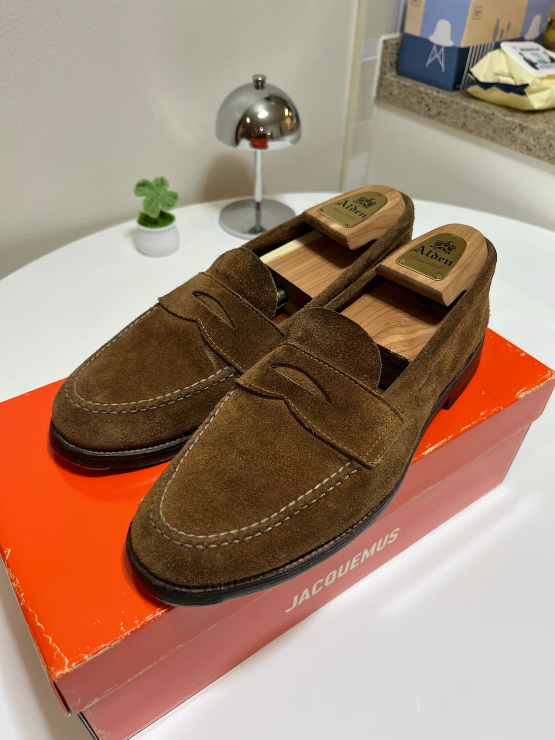 알든 6243 스너프 스웨이드 로퍼 9 C/E 상품이미지2