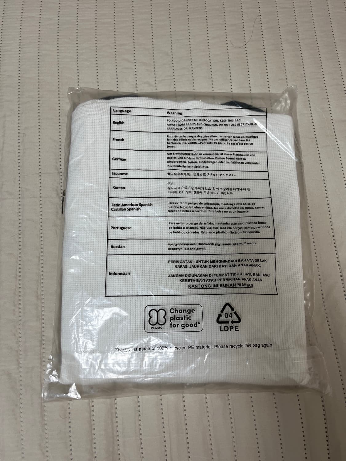 [S] 리바이스 써멀 라글란 와플 롱슬리브 티셔츠 새상품 상품이미지5