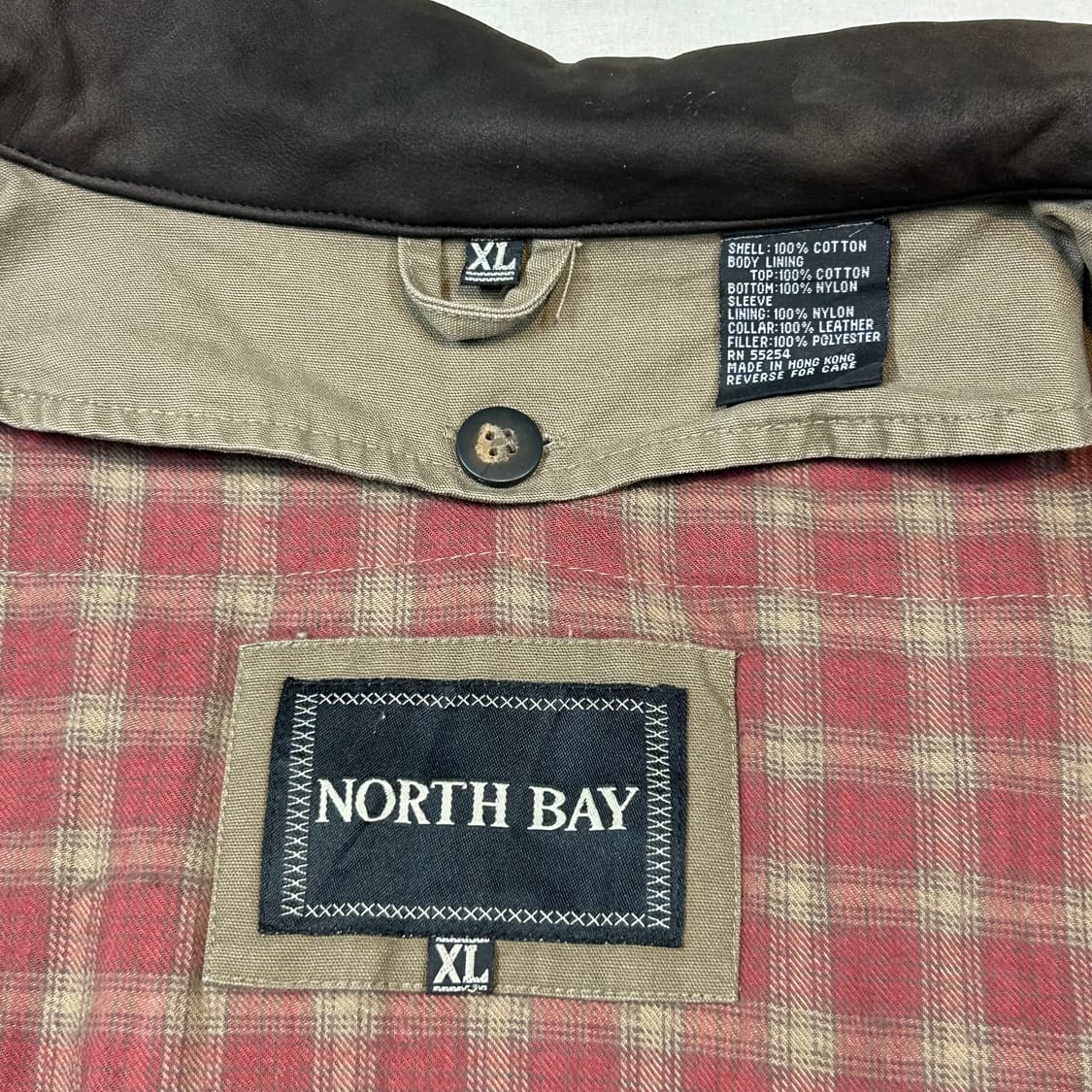 XL) NORTH BAY USA 헌팅 자켓 내피 탈부착 상품이미지9