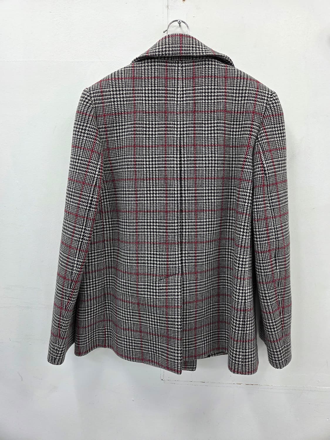 S RED VALENTINO 레드 발렌티노 체크 더블 코트 상품이미지6