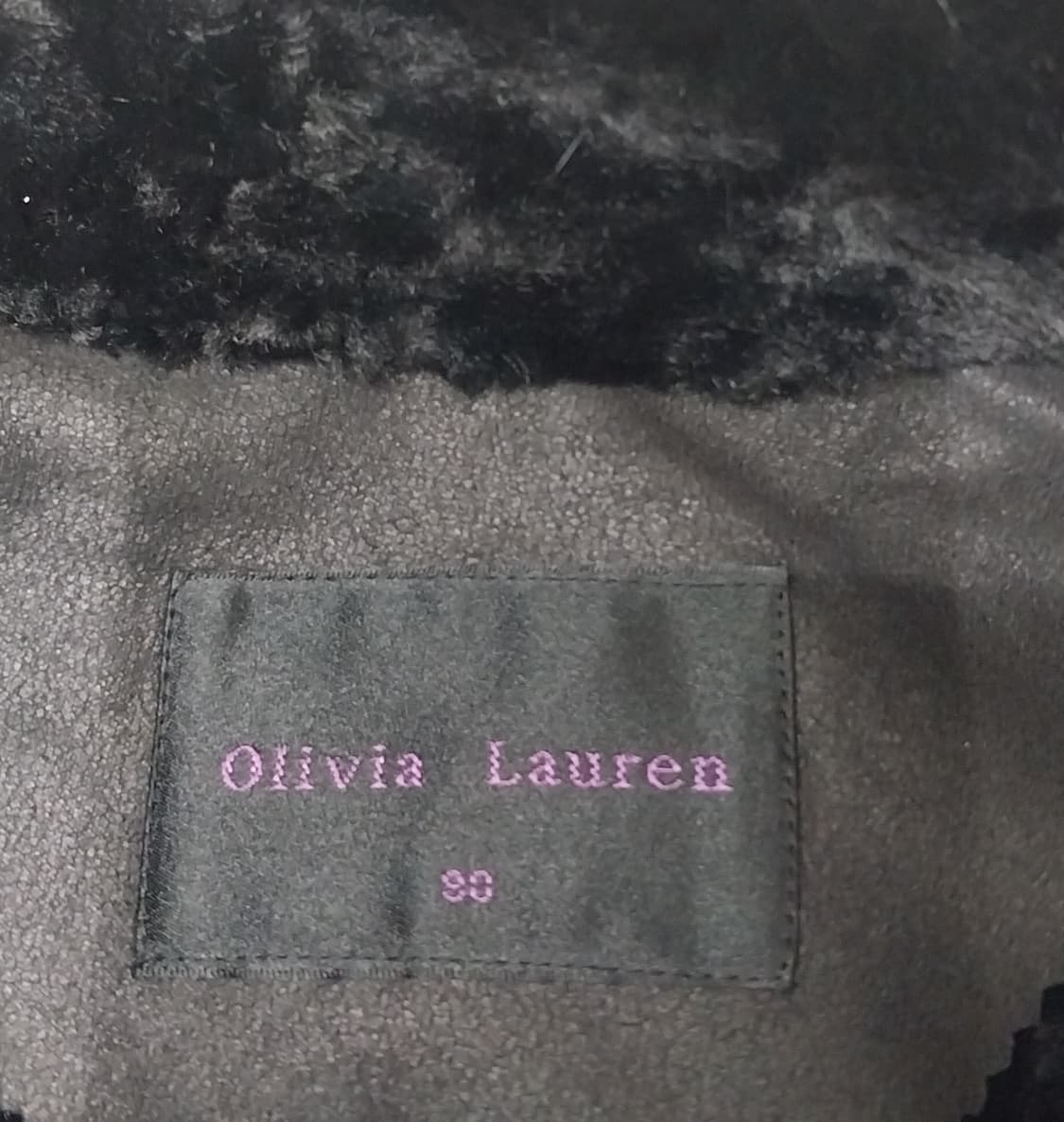 Olivia Lauren 블랙 여우 퍼 코트 90 상품이미지4