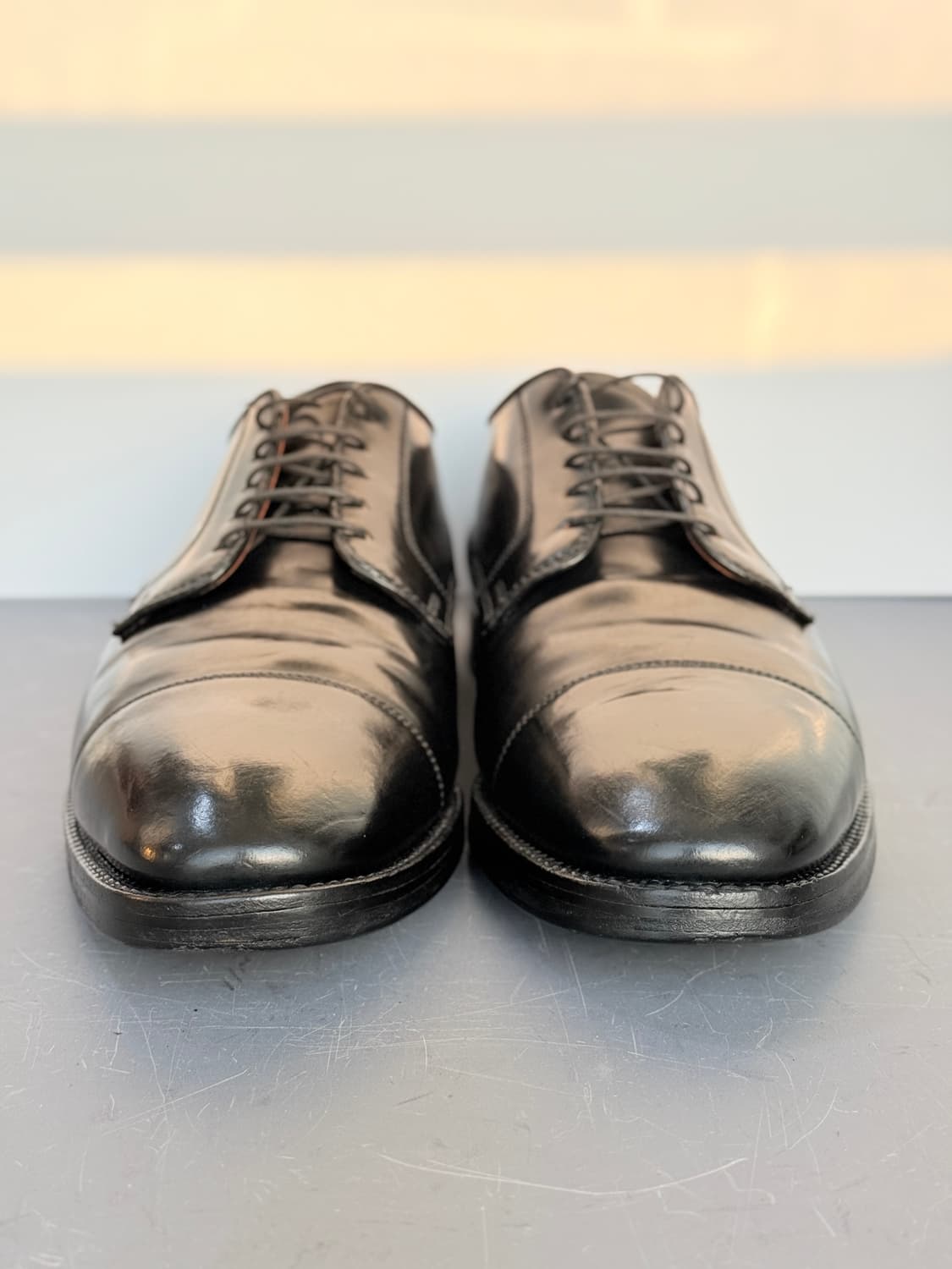 [11D] 알든 06607 블랙 코도반 스트레이트 팁 더비 (2161) 상품이미지3