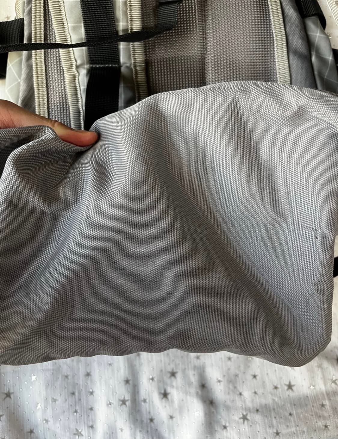 이스트보이 / 라이트그레이 체크 백팩 상품이미지5