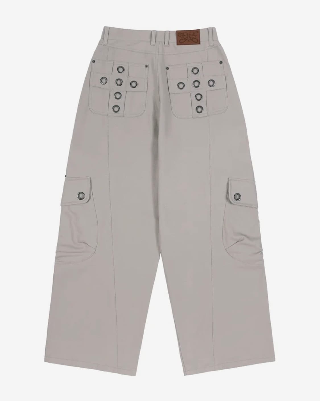 팬시클럽 크로스 포켓 카고 팬츠 (PINK BEIGE) 상품이미지1