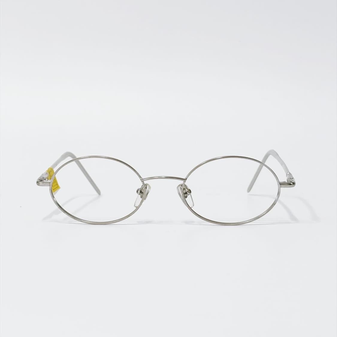 실버 오벌 메탈 데드스탁 빈티지안경 상품이미지1