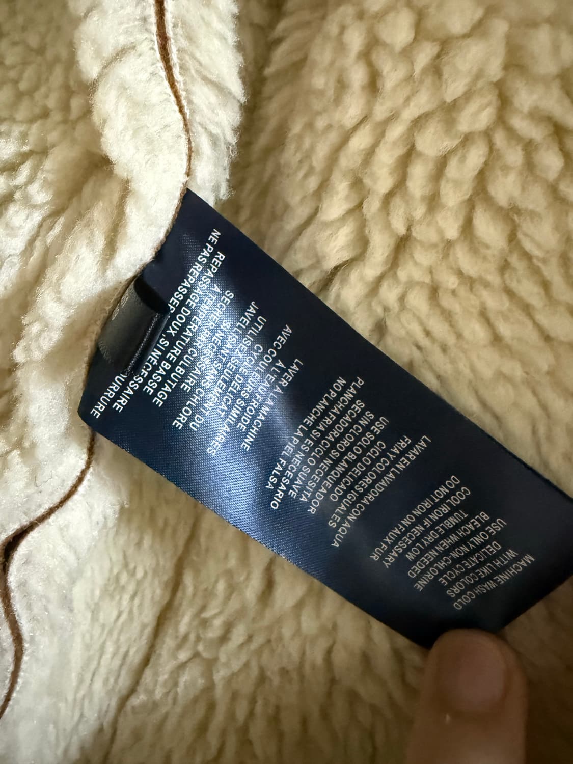 타미힐피거 브라운 무스탕 m 상품이미지6