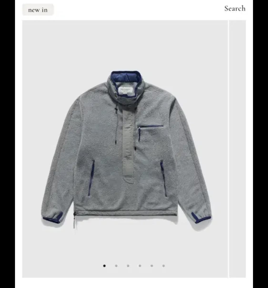 이스트로그 아노락 후리스 상품이미지2