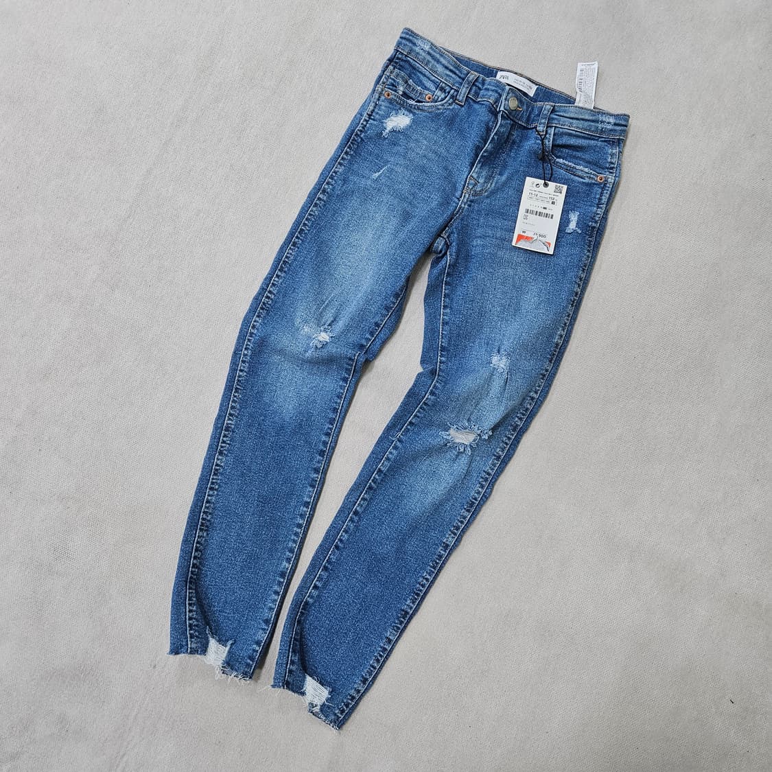 11-12 새상품 자라 슬림핏 데님팬츠 0327Y 상품이미지1